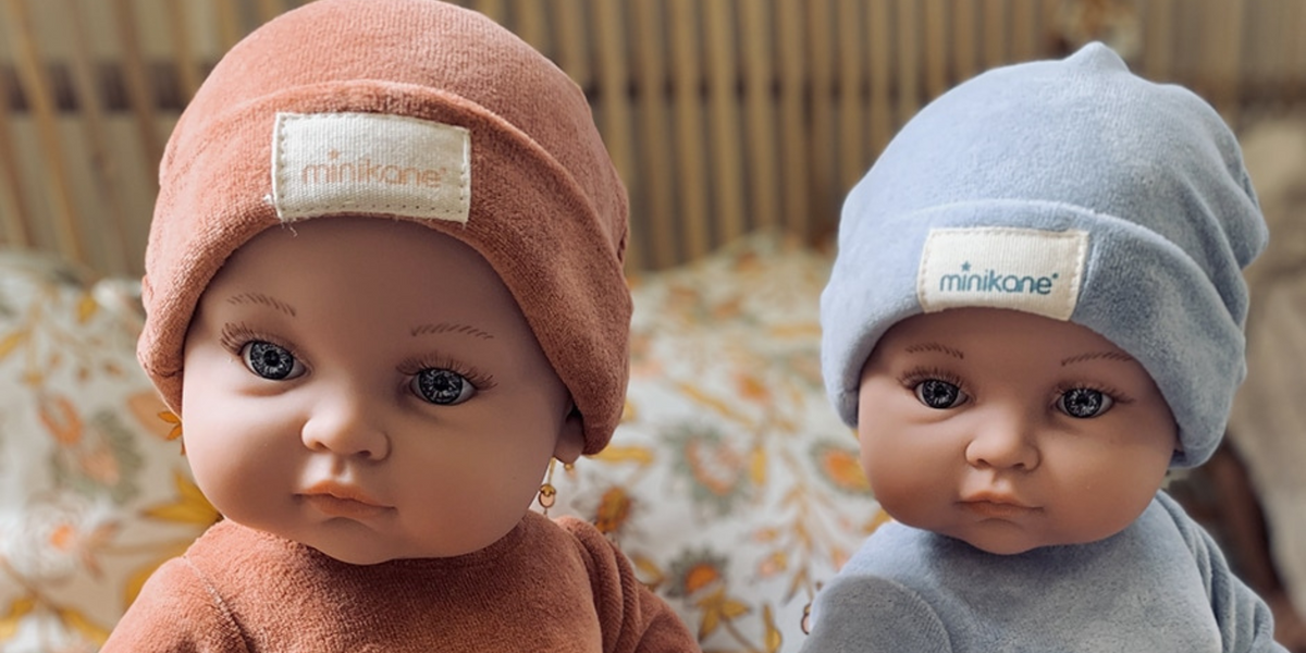 Minikane & Nathalie Lété Baby Doll Romper - “Les Lapins” – Elenfhant