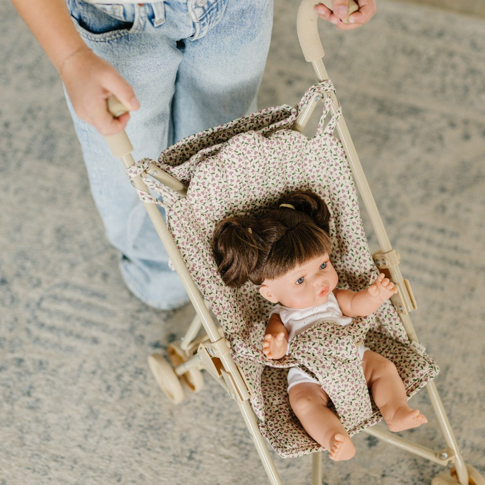 Doll in Doll Stroller
