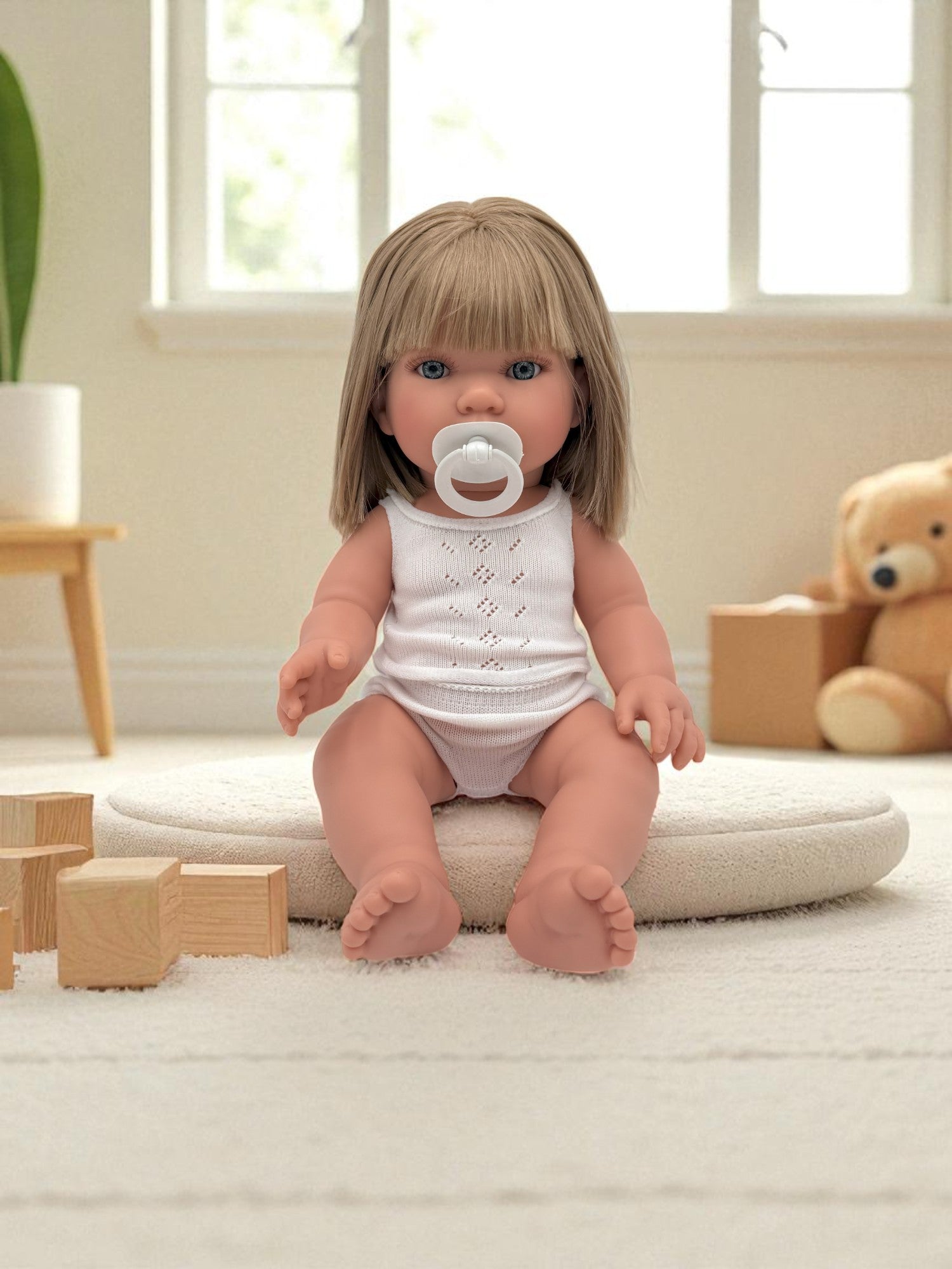 European-designed Adelaide doll for nurturing play experiences