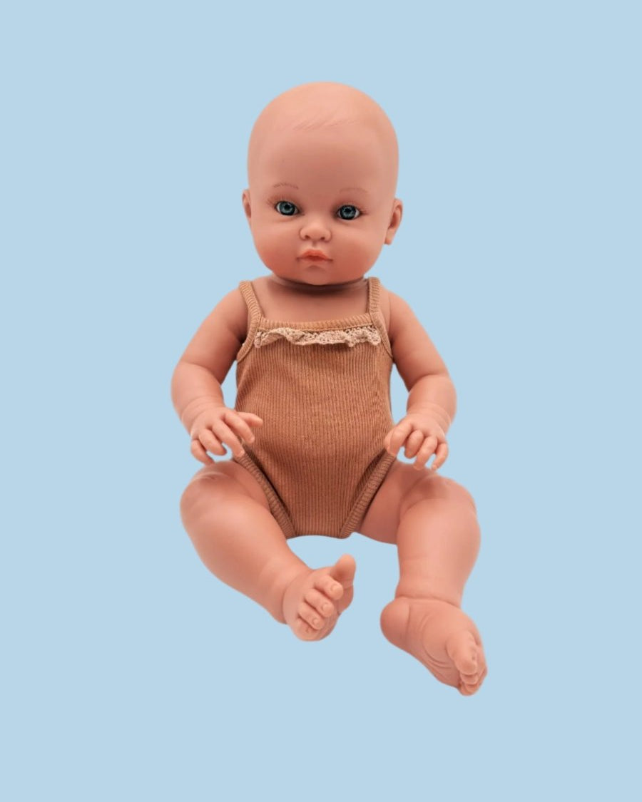 Camping doll outfit for adventure pretend play