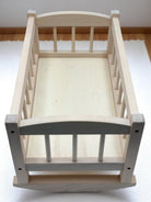 Premium baby doll bed Bebenita wooden cradle accommodating dolls up to 18 inches in length