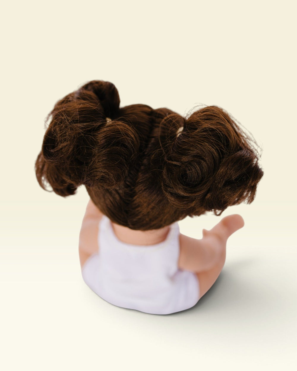Bebenita doll hair close up