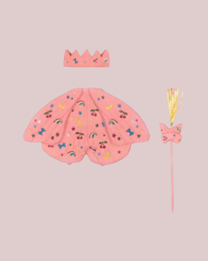 Butterfly Costume with a set of wings, crown and wand