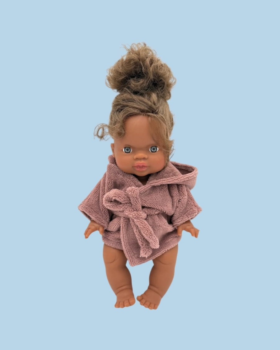 Baby doll clothes facilitating imitative learning