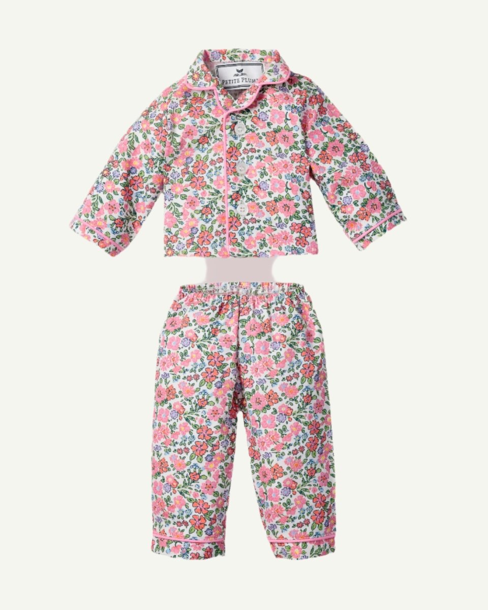 Doll Pajama in Fleurs de Rose