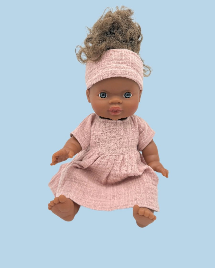 Miniature barbie doll clothes wardrobe essentials