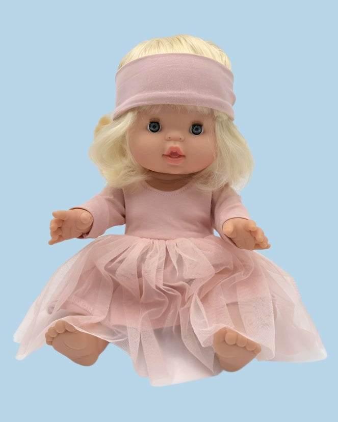 Natural fiber baby dolls clothes collection