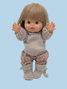 Baby doll shoes in beige