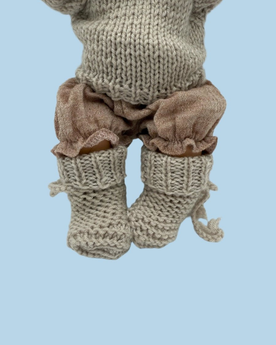 Dolls kill shoes in beige