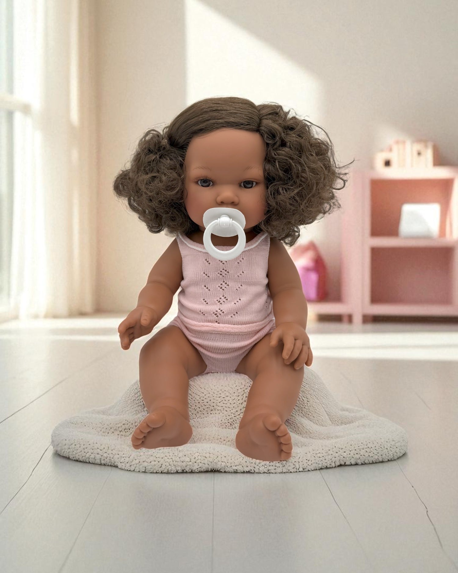 European-designed Havana doll for nurturing play experiences