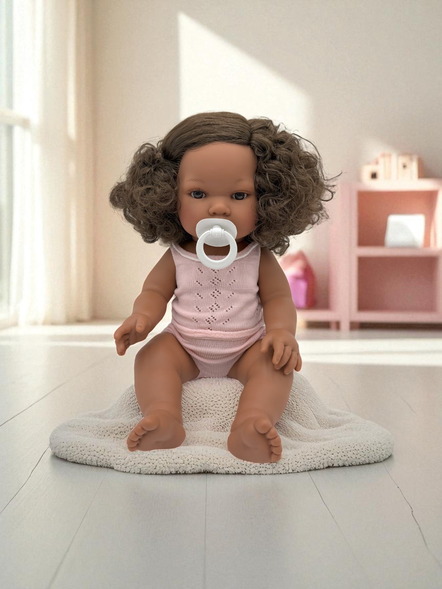 European-designed Havana doll for nurturing play experiences