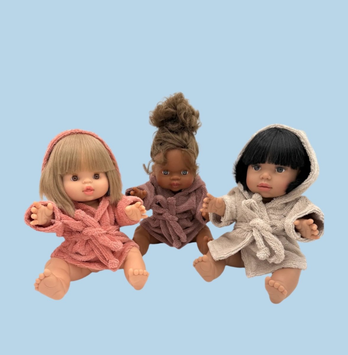 Baby doll fashion for educational play scenarios