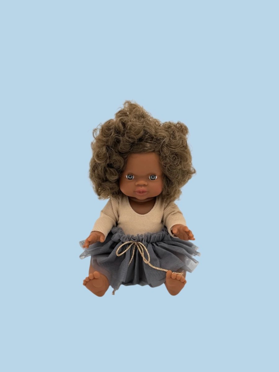 Doll outfit featuring tiny working snaps