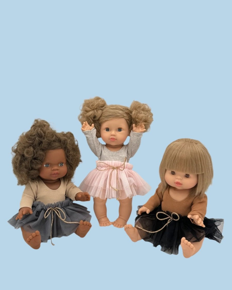 Fairytale-inspired baby doll clothes for magical play
