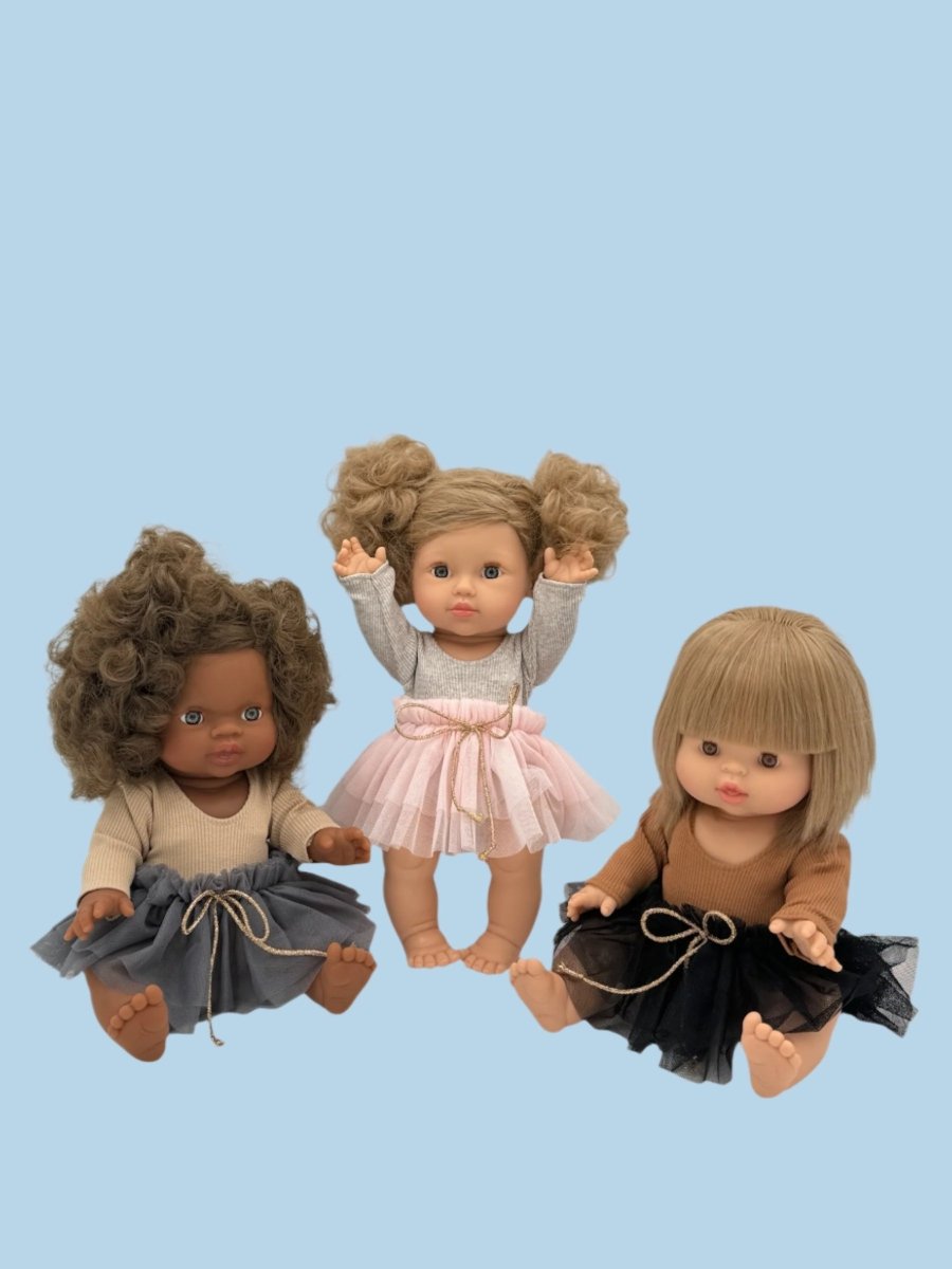Doll outfits designed for imaginative world-building