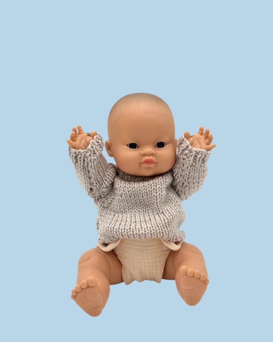 Handcrafted doll outfits with reinforced seams