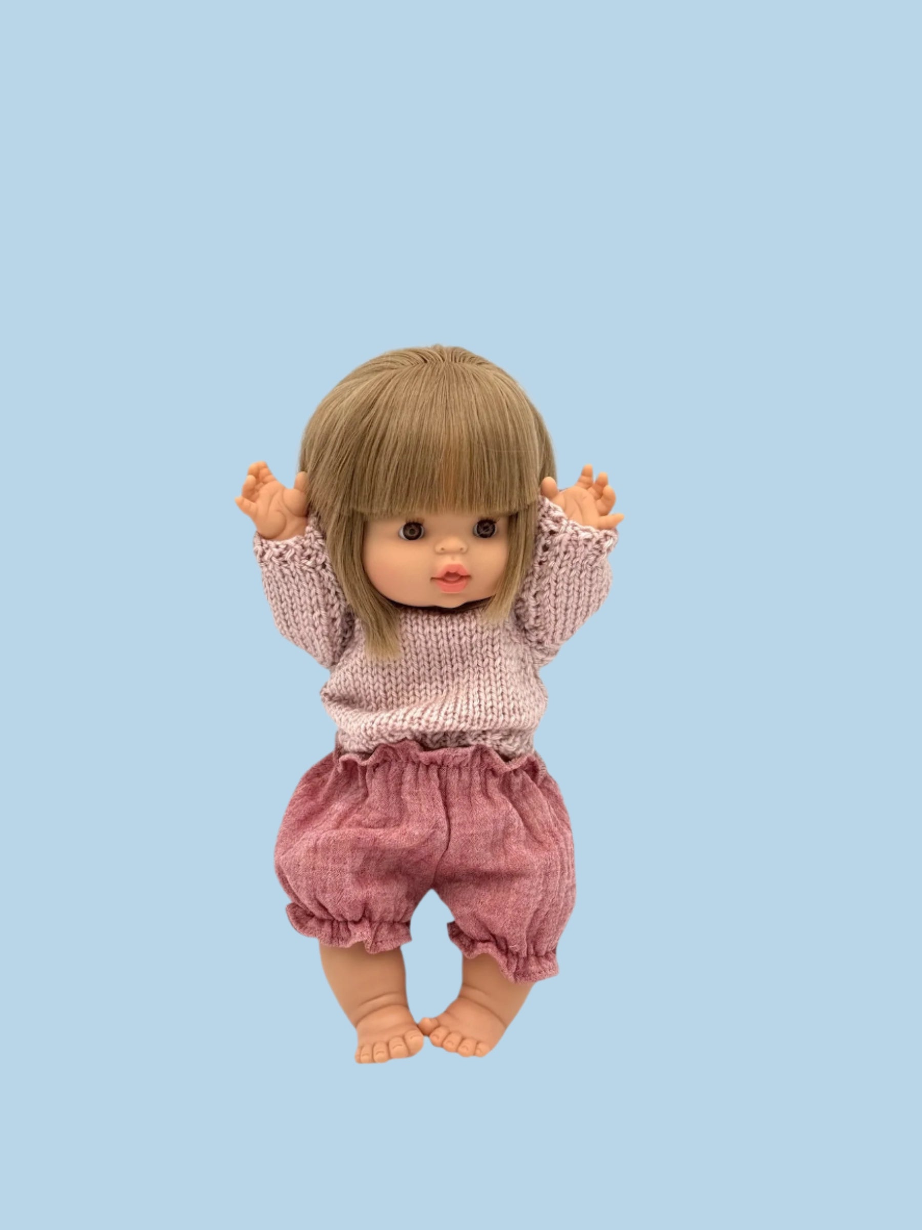 Baby doll skirt with elastic waistband