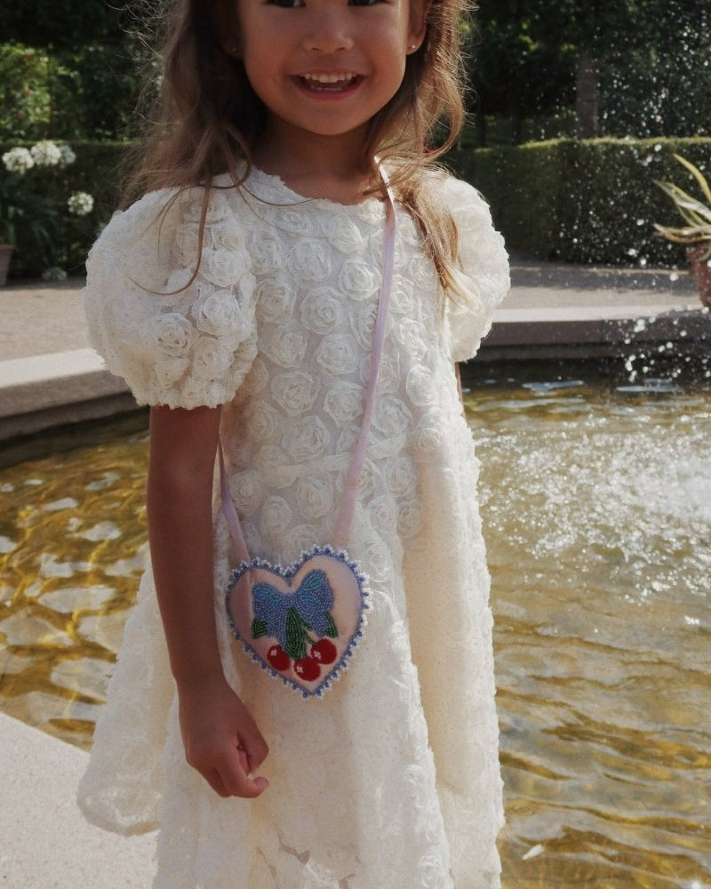 white outdoor dress for little girls