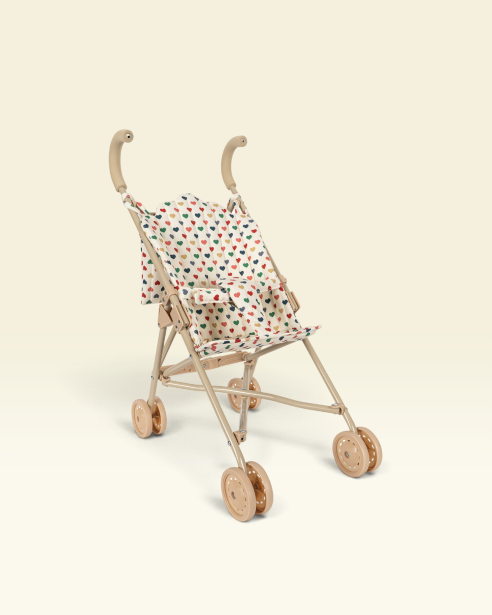 Konges Sloejd Baby Doll Stroller Coeur Colore