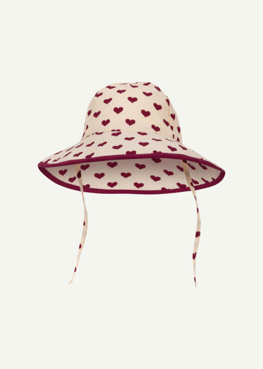 Heart design swim hat for toddlers