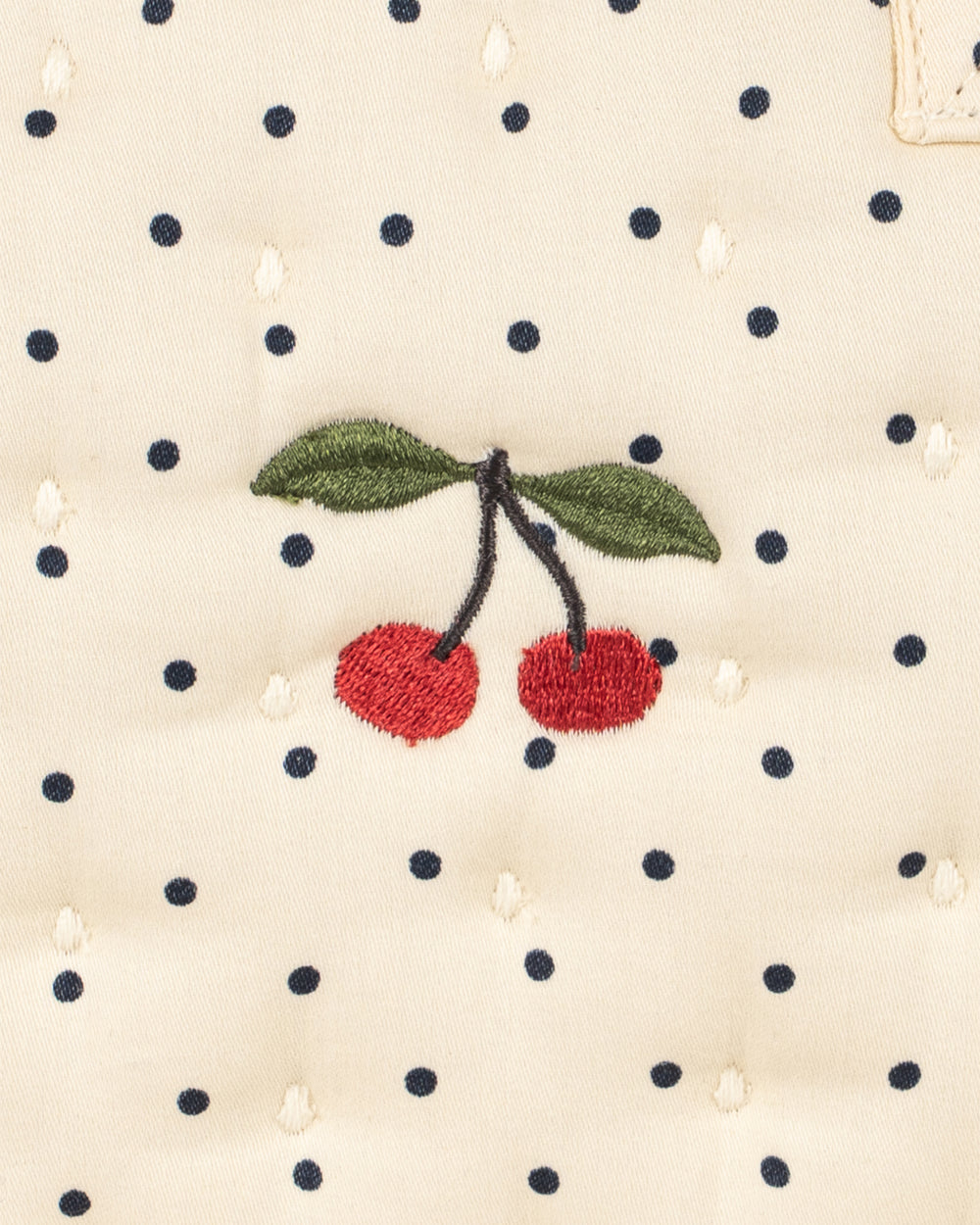Konges Sloejd Cielo Dot Diaper Bag close up
