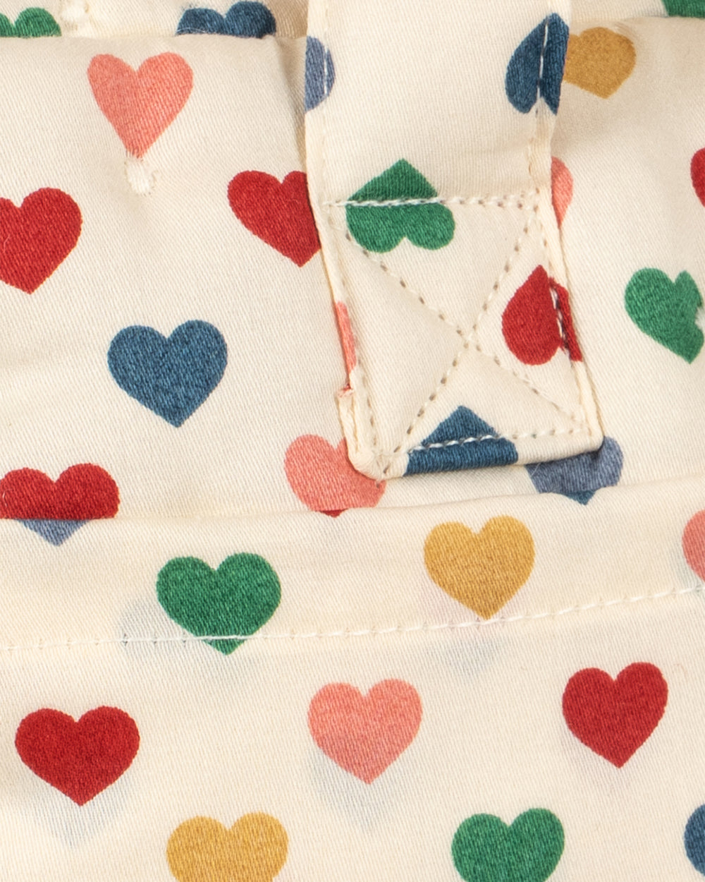 Konges Sloejd Coeur Colore Diaper Bag Close Up