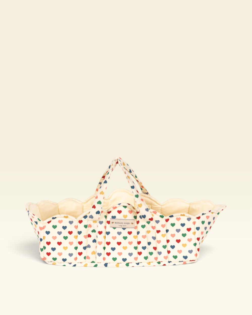 Konges Sloejd Doll Bassinet Coeur Colore 2