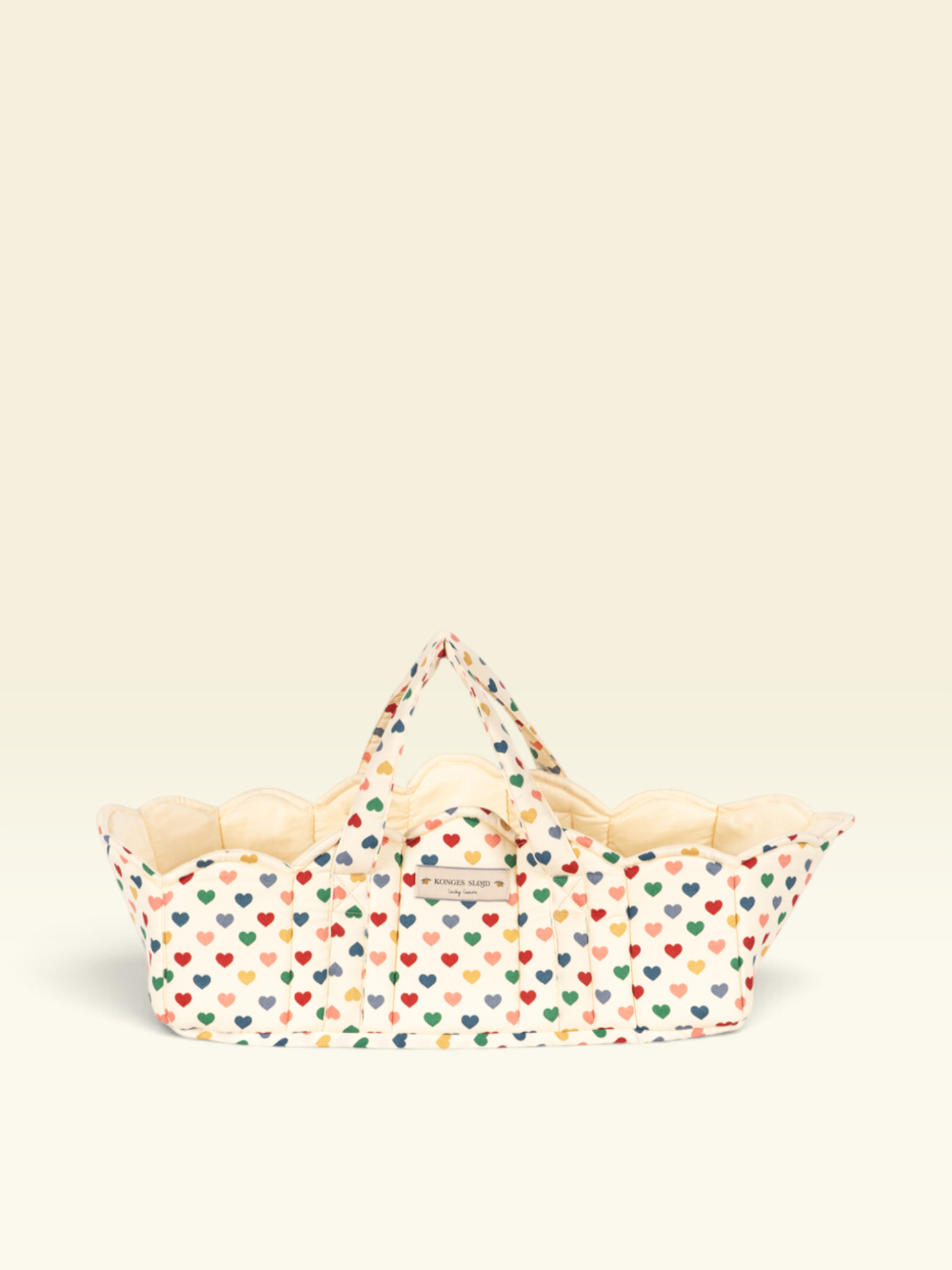 Konges Sloejd Doll Bassinet Coeur Colore 2