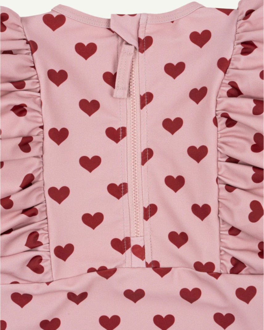 Swimsuit onesie for little girls