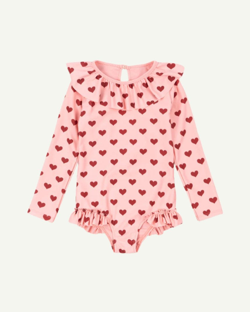 Long sleeve swimsuit for girls