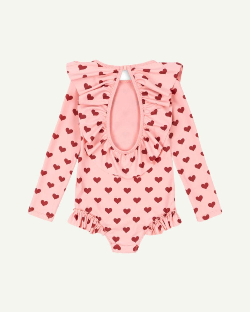 Long sleeve swimsuit for toddlers