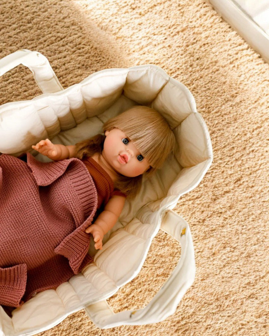 Playroom-designed baby bassinet for dolls