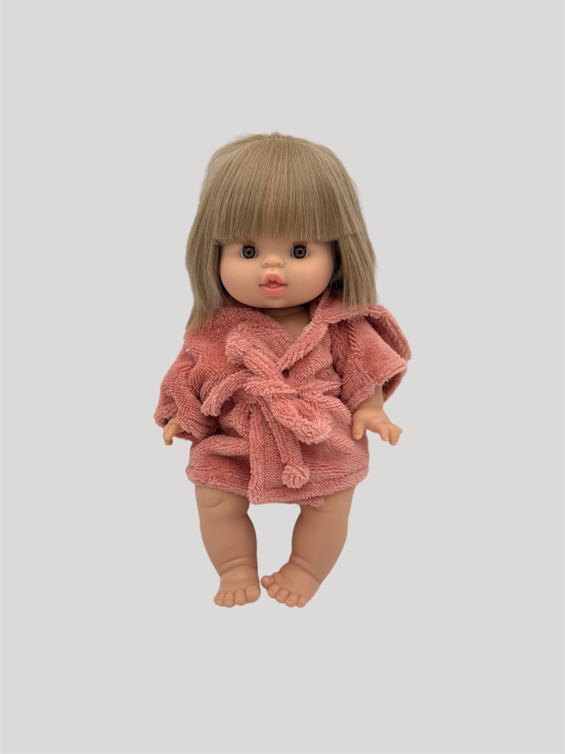 Marsala Hooded Bathrobe
