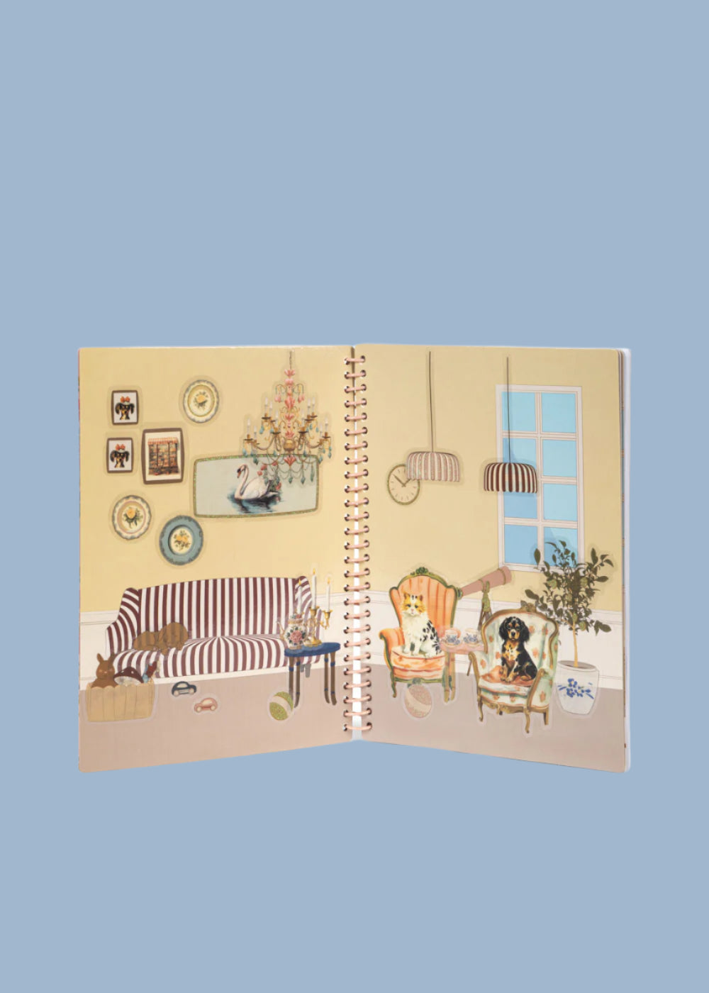 My Sticker Book Dusty Pink
