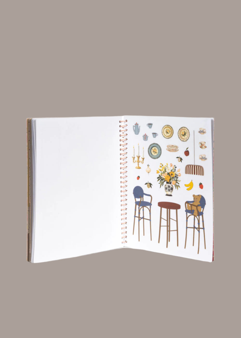 My Sticker Book Dusty Pink