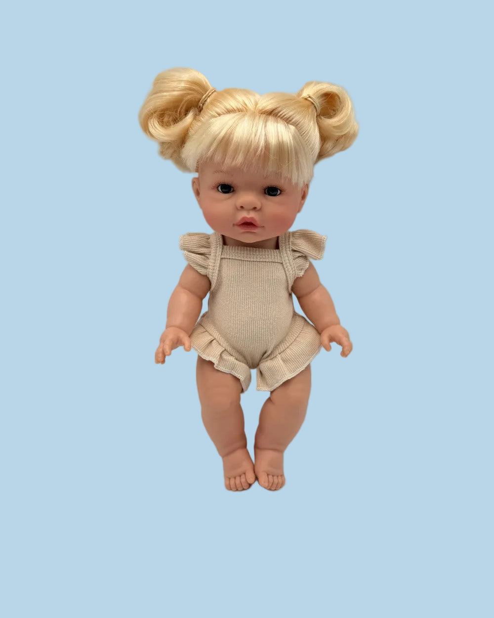 Oat Waffle Ruffle Romper Hero