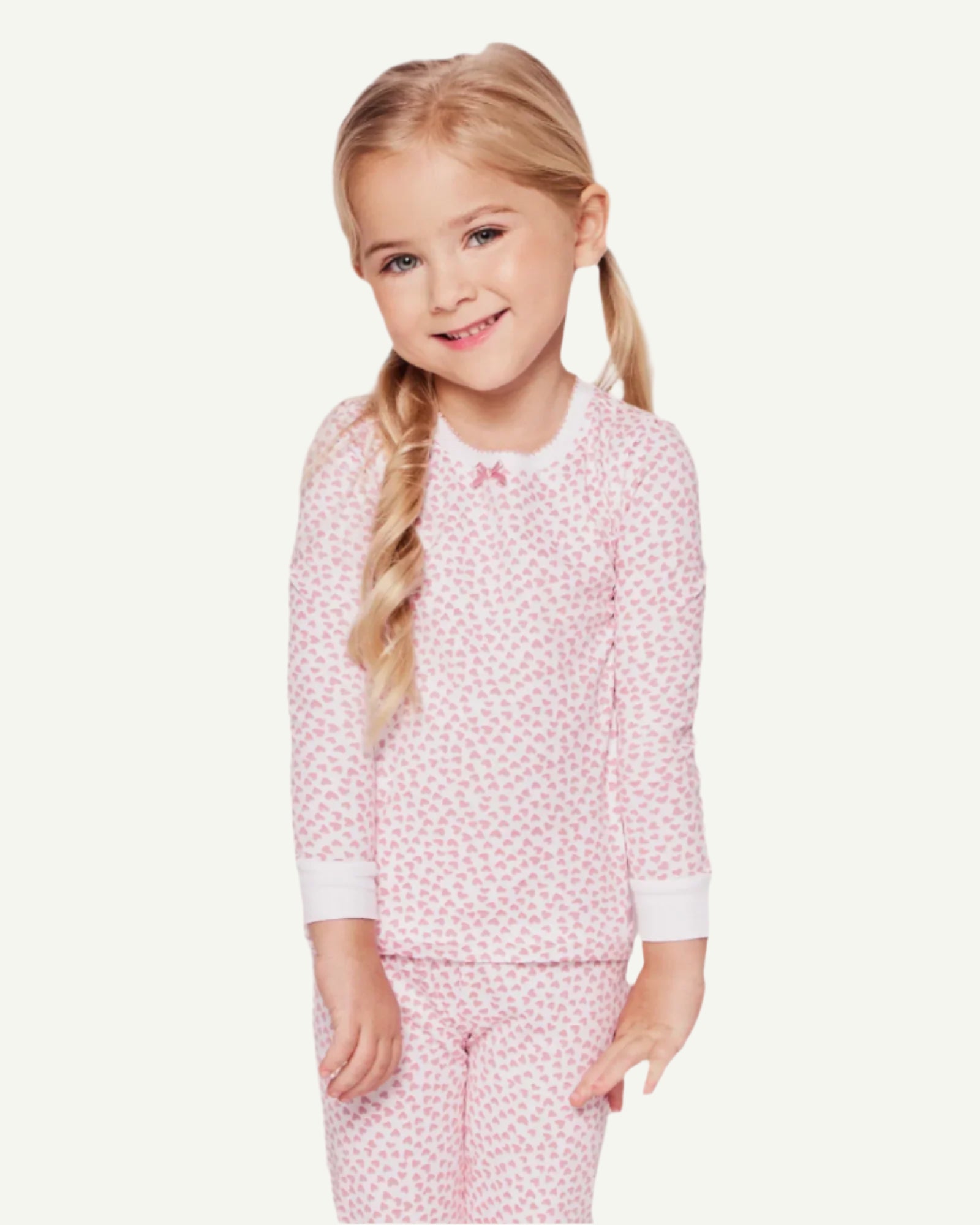 Snug fit pink pjs