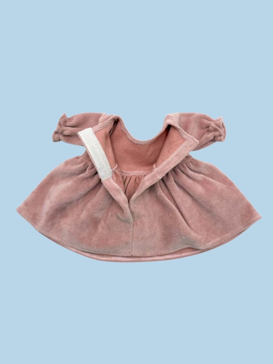 Formal doll outfit with elegant styling