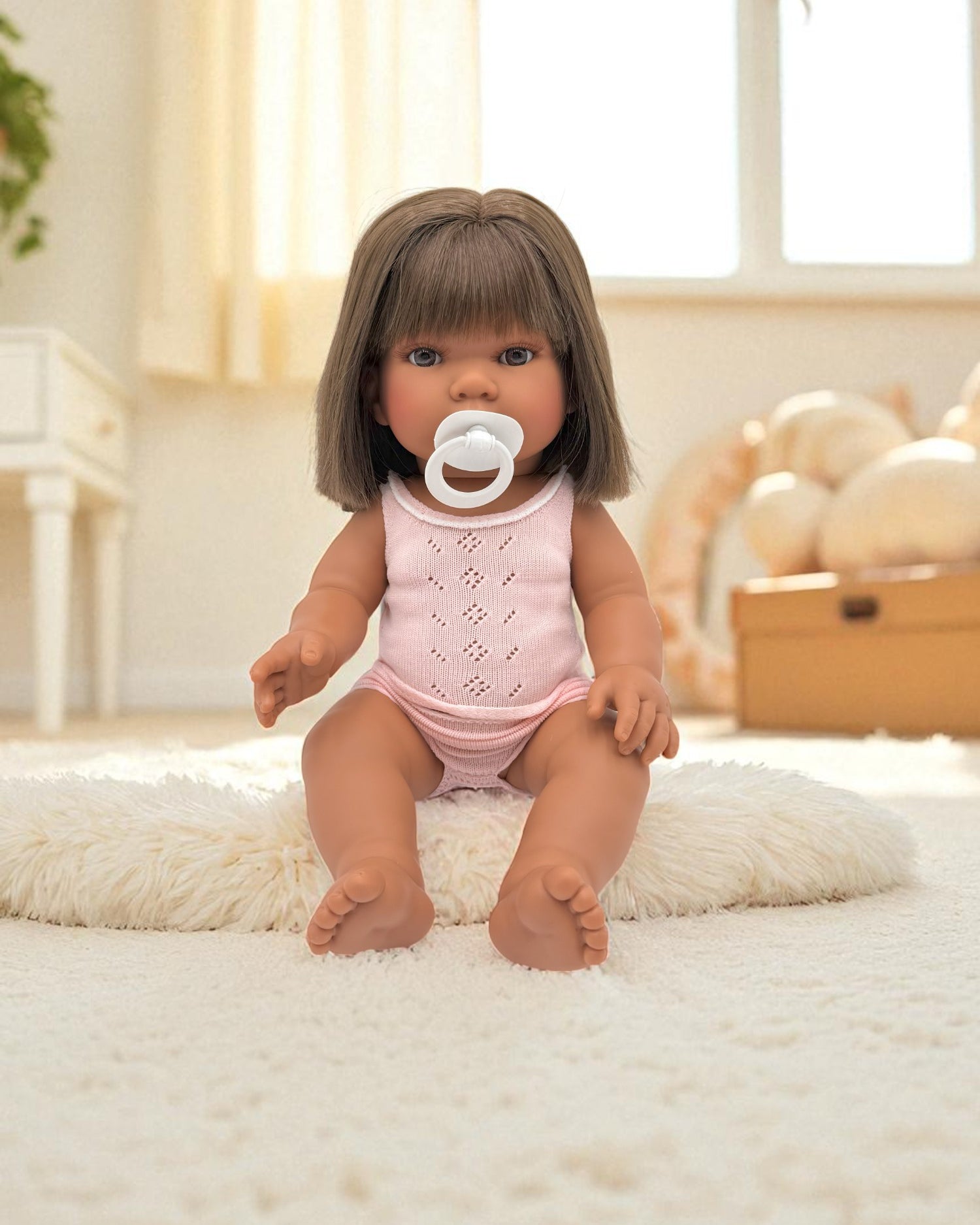 European-designed Savannah doll for inclusive nurturing experiences