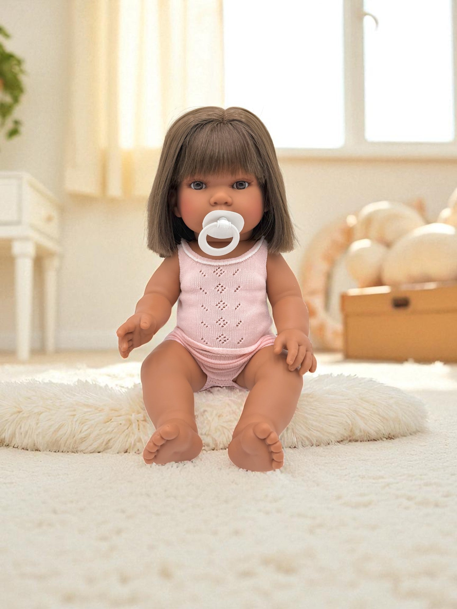 European-designed Savannah doll for inclusive nurturing experiences