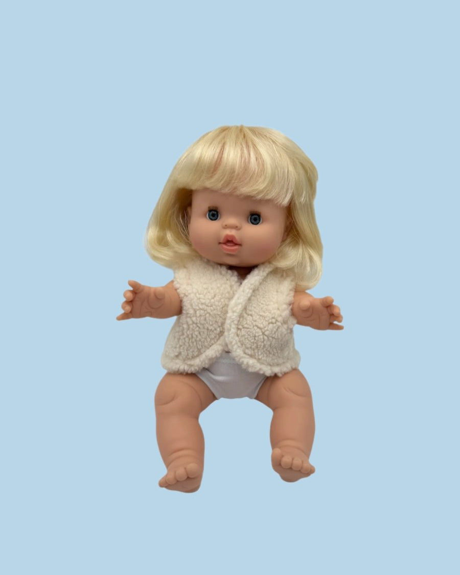 Doll clothes with thoughtful construction details