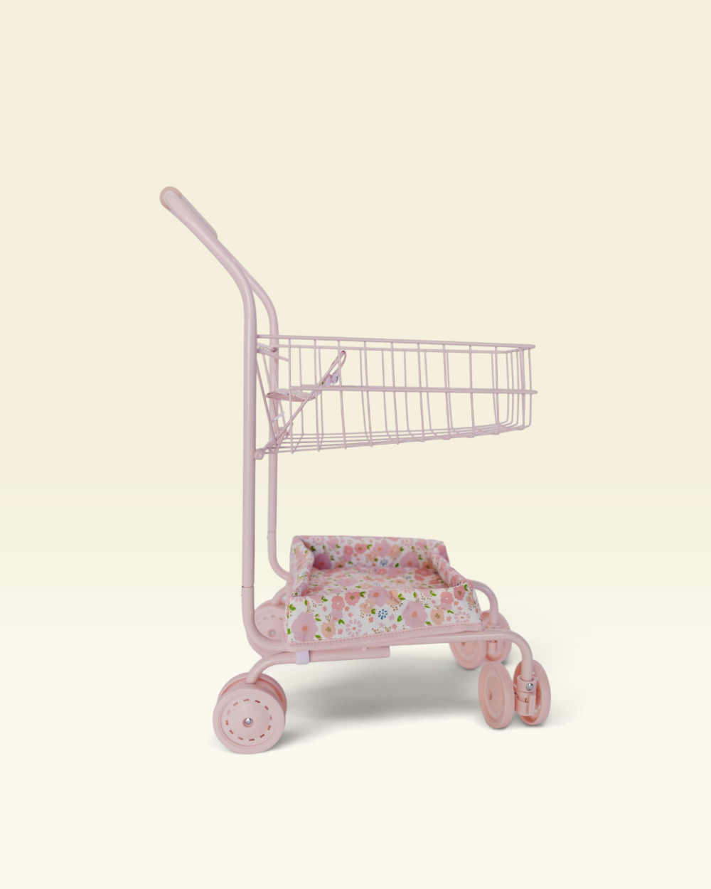 Shopping Cart Garden Blush Side View