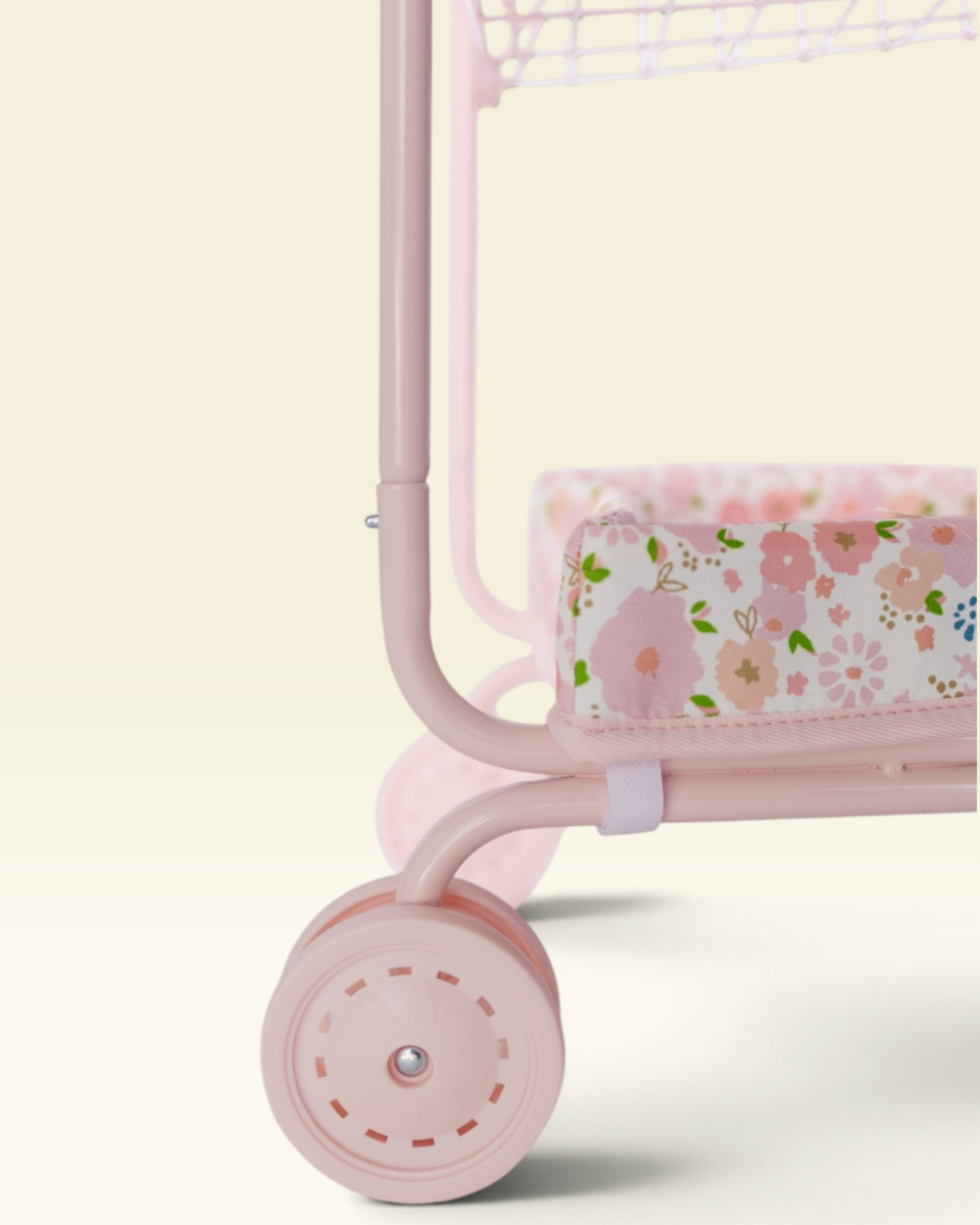Shopping Cart Garden Blush Wheels
