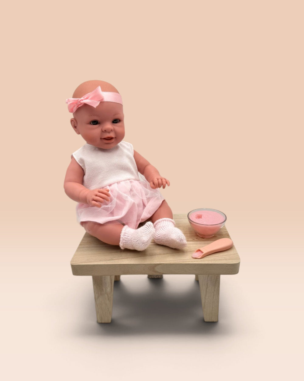 Strawberry Yogurt with Doll