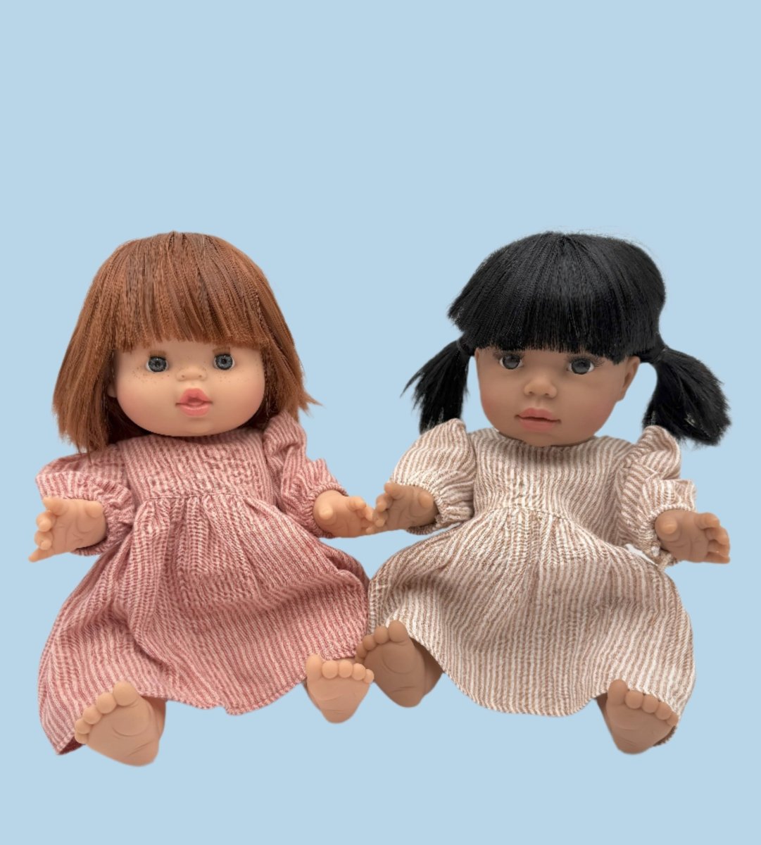 Organic cotton baby dolls clothes set