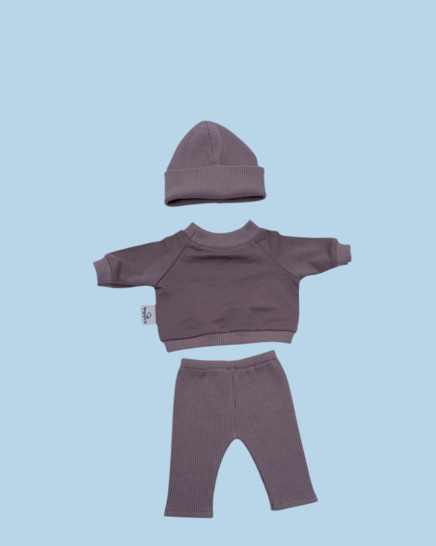 Winter wonderland baby doll fashion set