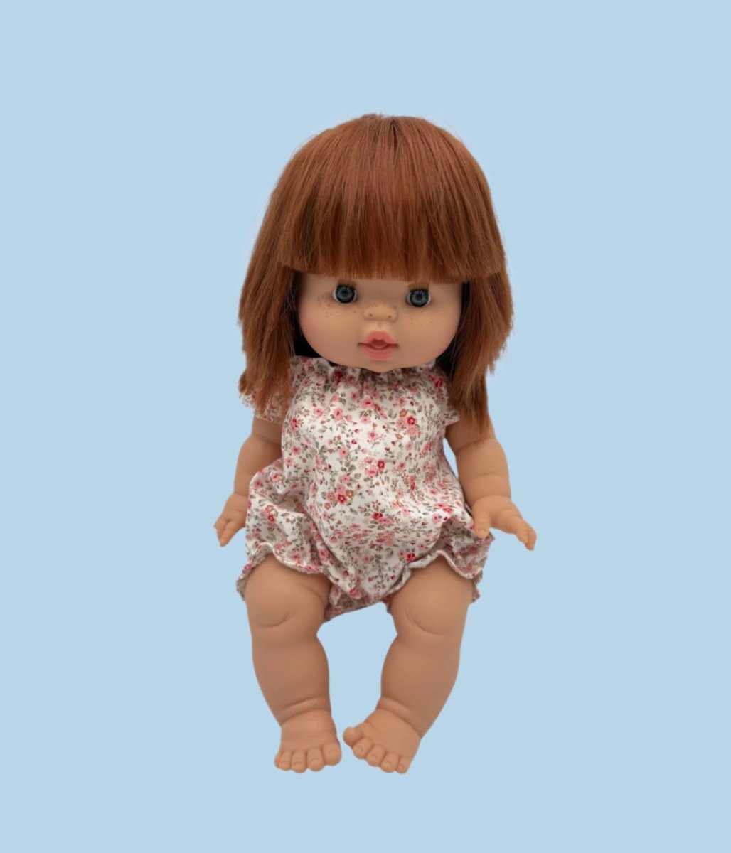 Baby doll clothes with delicate shirring detail