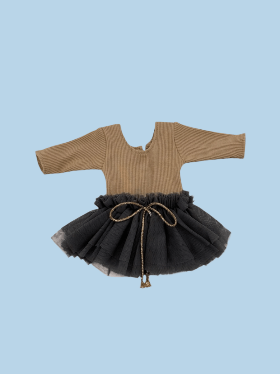 Baby doll fashion with hand-sewn tiny buttons