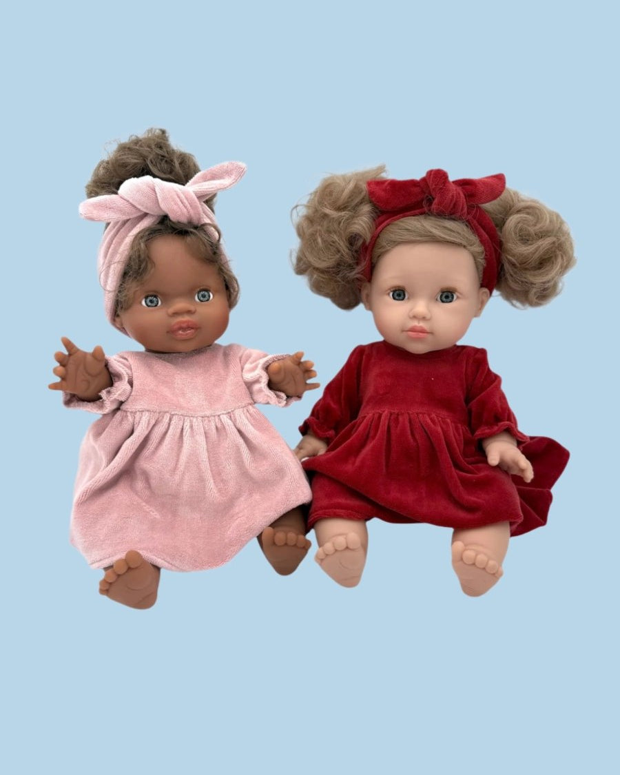 Cottage core doll clothes for imaginative play