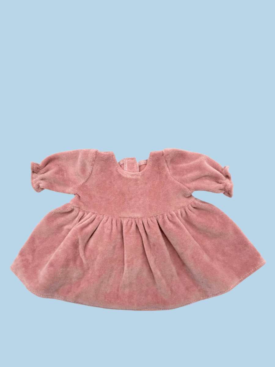 Pink Velvet Dress Headband